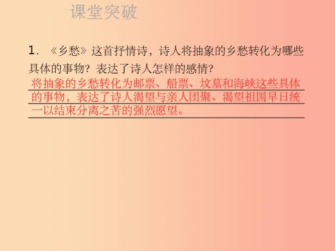 2022年春部人教版九年级下册古诗词 人教版九年级下册所有古诗